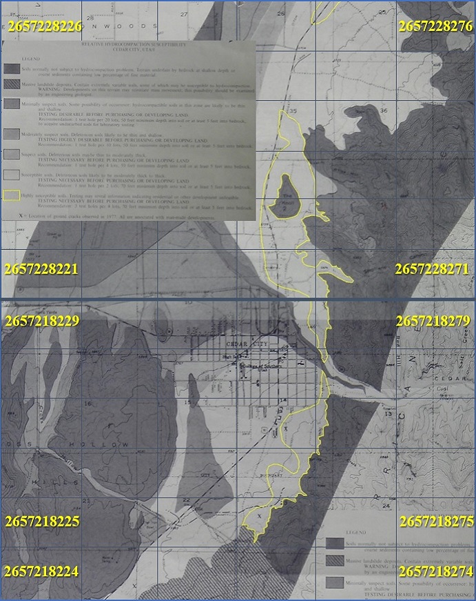 Cedar City Subsidence